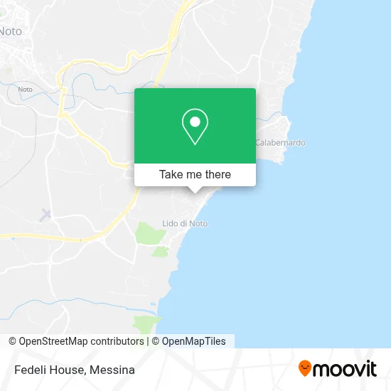 Fedeli House map