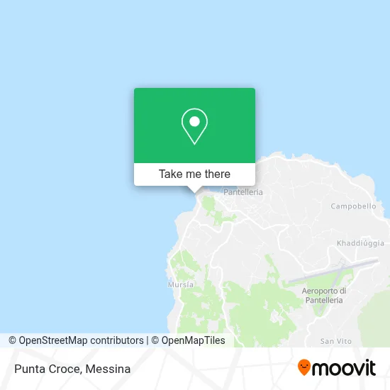 Punta Croce map