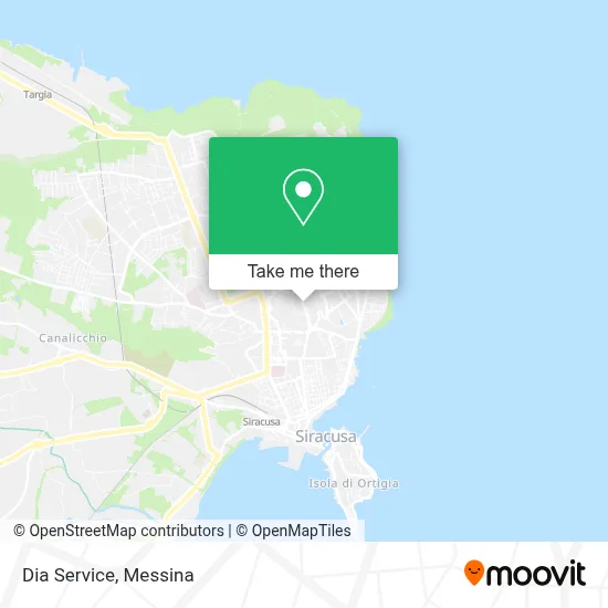 Dia Service map