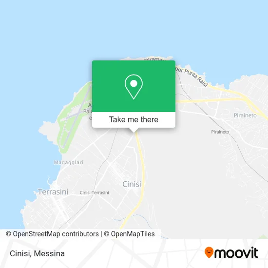 Cinisi map