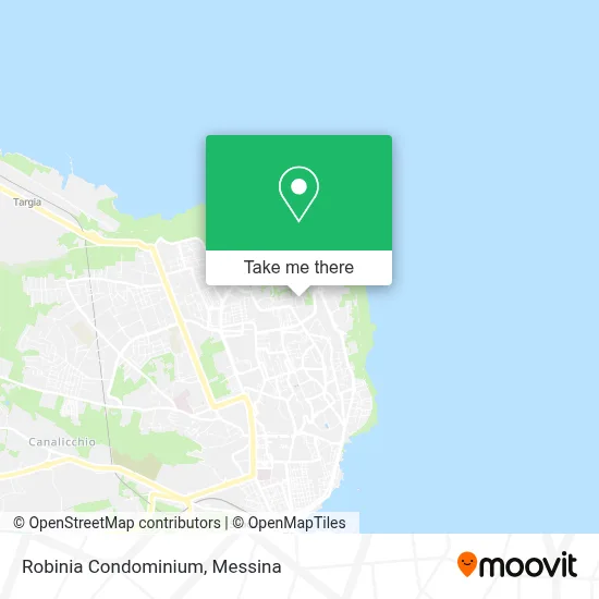 Robinia Condominium map