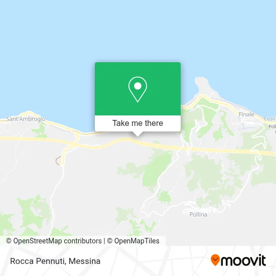Rocca Pennuti map