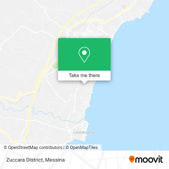 Zuccara District map