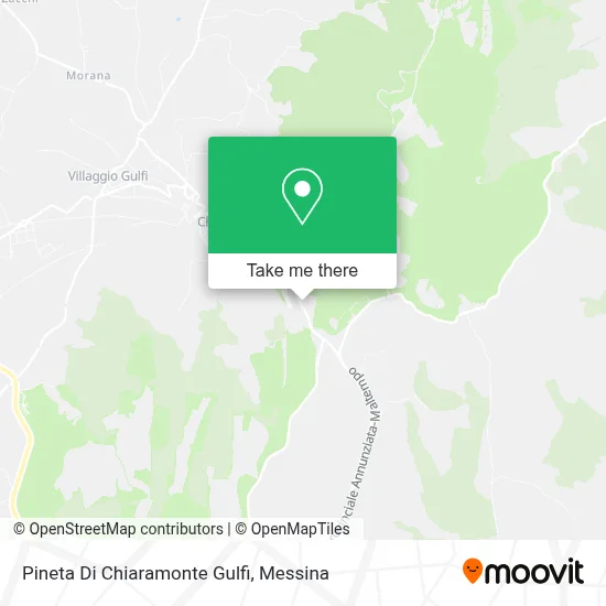 Pineta Di Chiaramonte Gulfi map