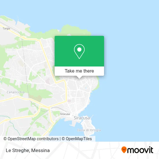 Le Streghe map