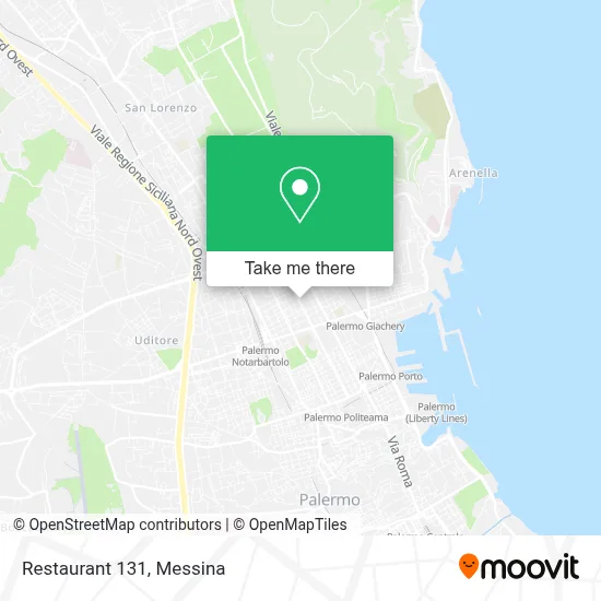 Restaurant 131 map