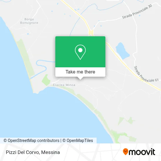 Pizzi Del Corvo map