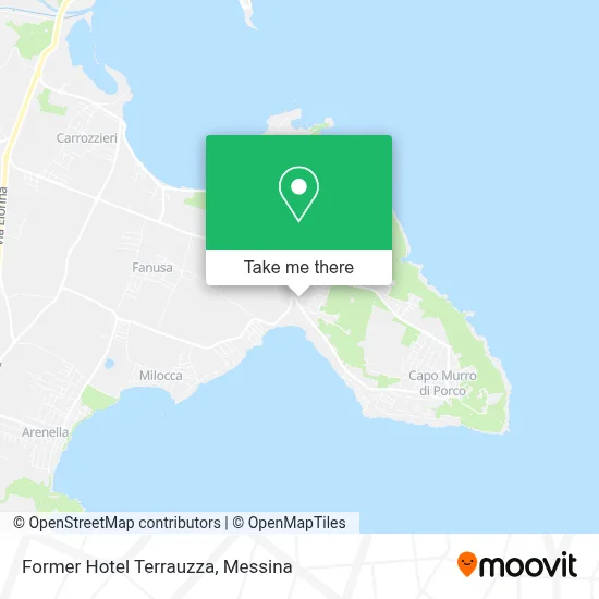 Former Hotel Terrauzza map