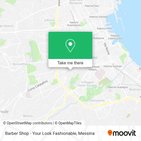Barber Shop - Your Look Fashionable map