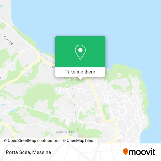 Porta Scea map