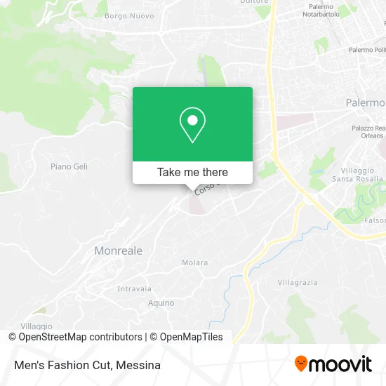 Men's Fashion Cut map