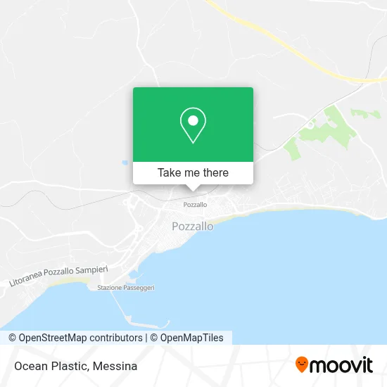 Ocean Plastic map
