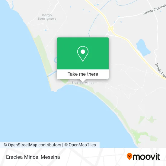 Eraclea Minoa map