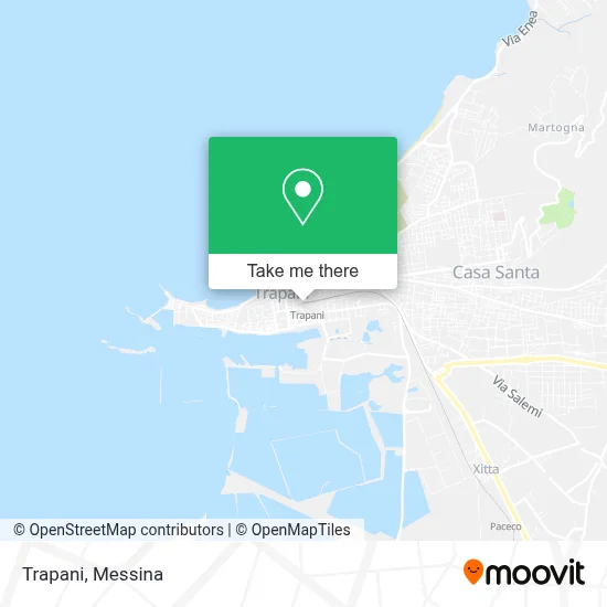 Trapani map