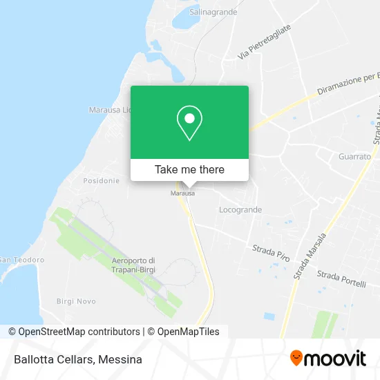 Ballotta Cellars map