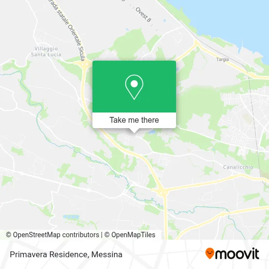Primavera Residence map