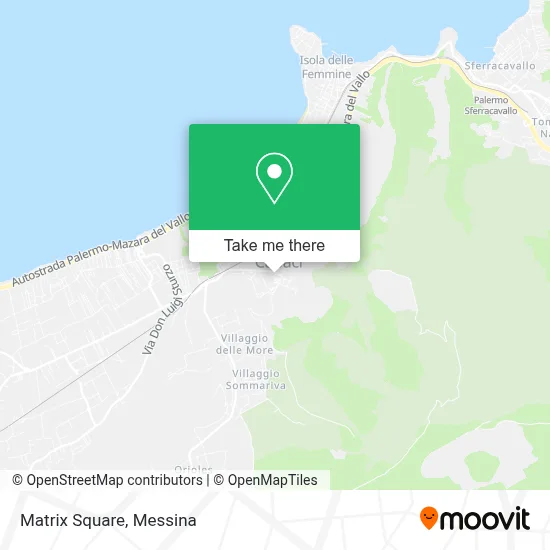 Matrix Square map