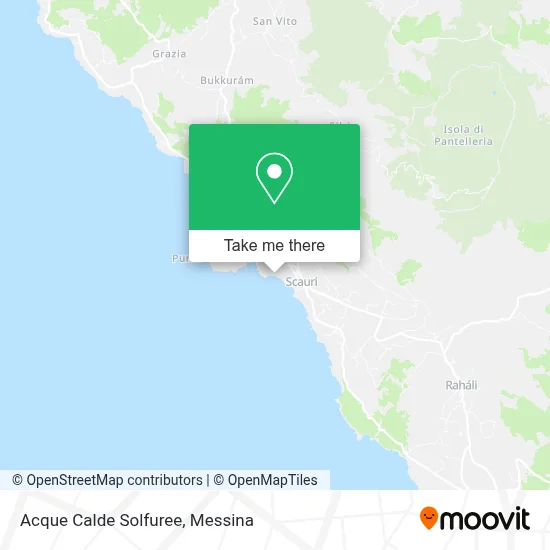 Acque Calde Solfuree map