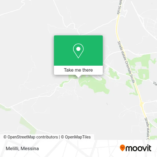 Melilli map