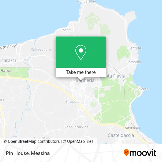 Pin House map