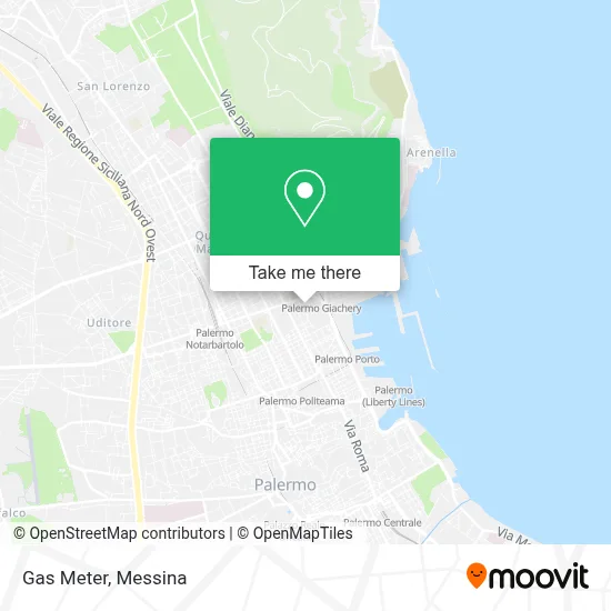 Gas Meter map