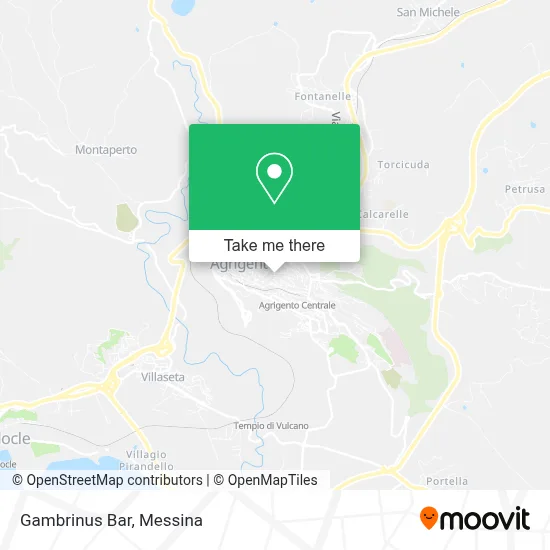 Gambrinus Bar map