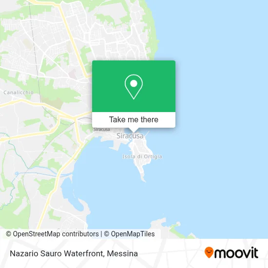 Nazario Sauro Waterfront map