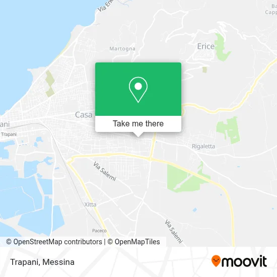Trapani map