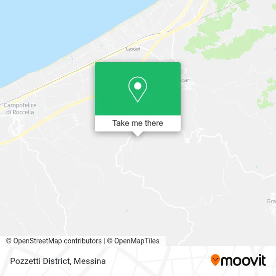 Pozzetti District map