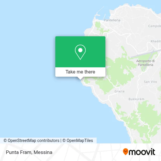 Punta Fram map
