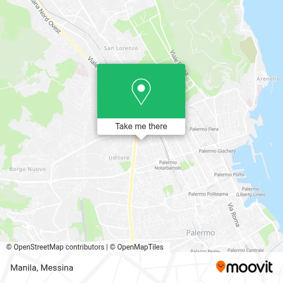 Manila map