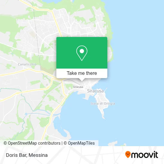 Doris Bar map
