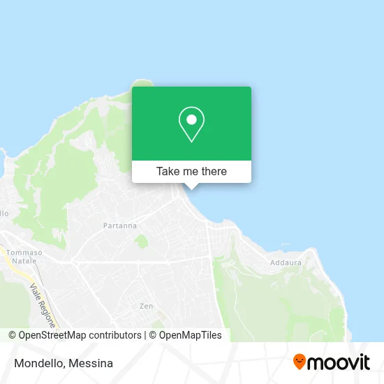 Mondello map
