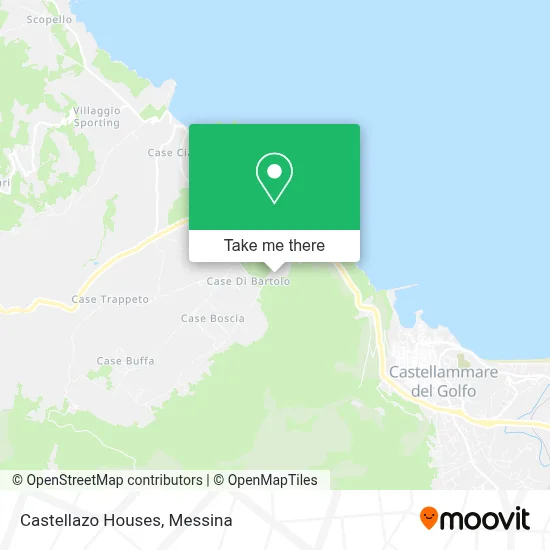 Castellazo Houses map