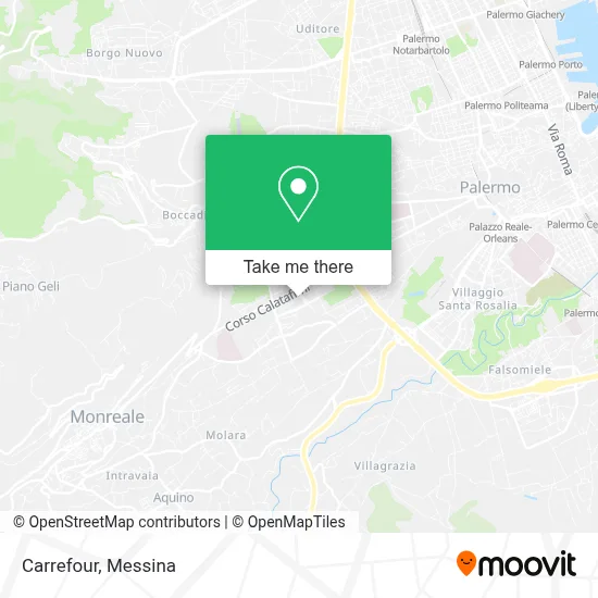 Carrefour map