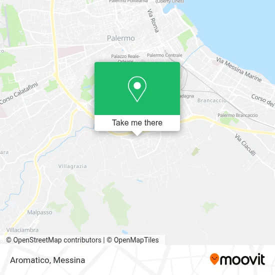 Aromatico map