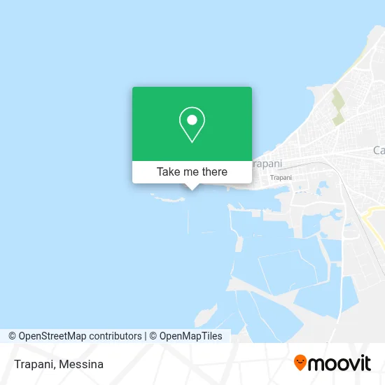Trapani map