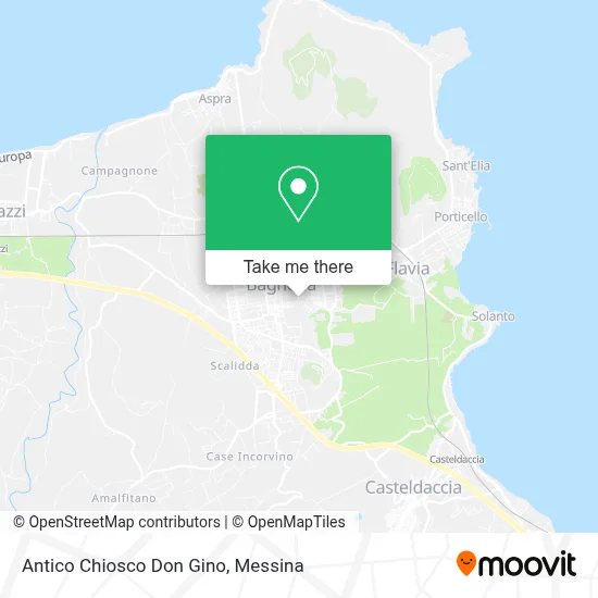 Antico Chiosco Don Gino map