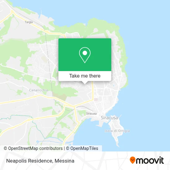 Neapolis Residence map