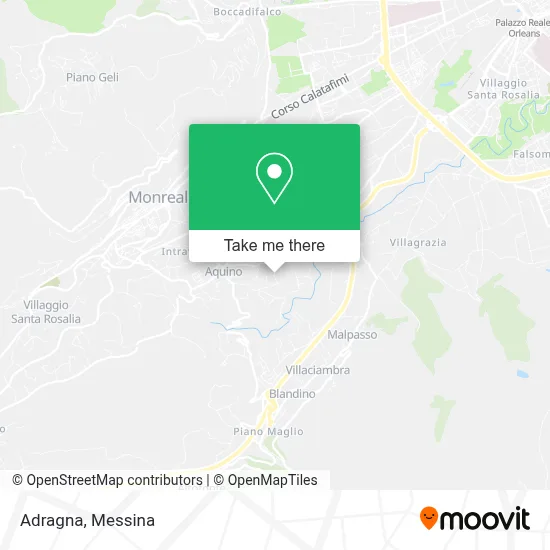 Adragna map