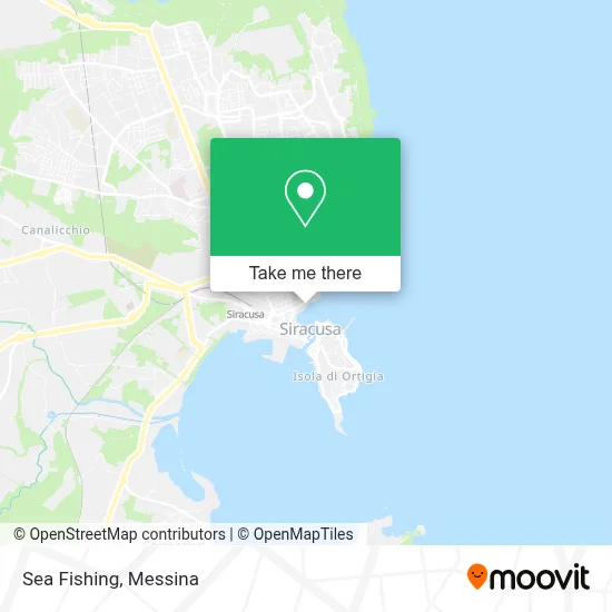 Sea Fishing map