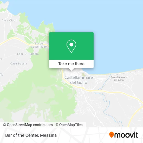 Bar of the Center map