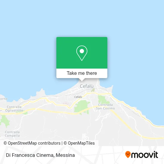 Di Francesca Cinema map