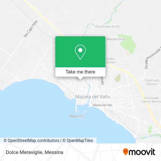 Dolce Meraviglie map