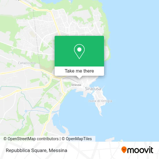 Repubblica Square map
