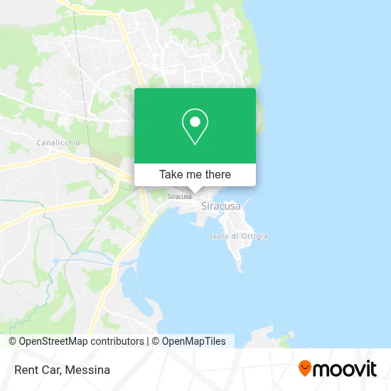 Rent Car map