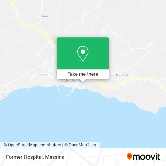 Former Hospital map