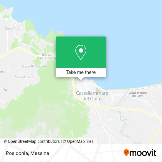 Posidonia map