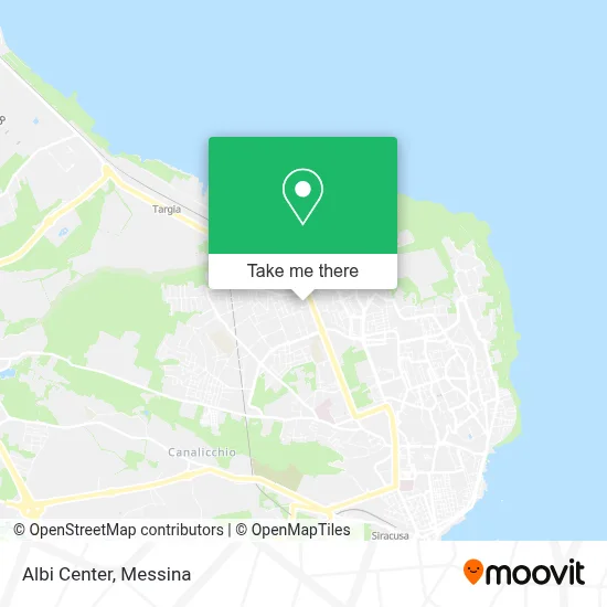 Albi Center map
