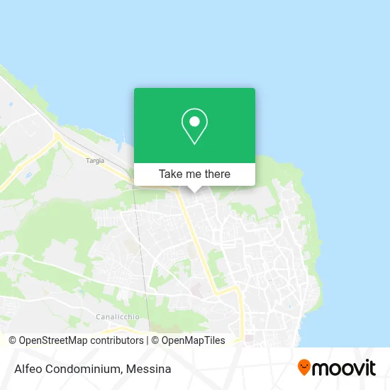 Alfeo Condominium map